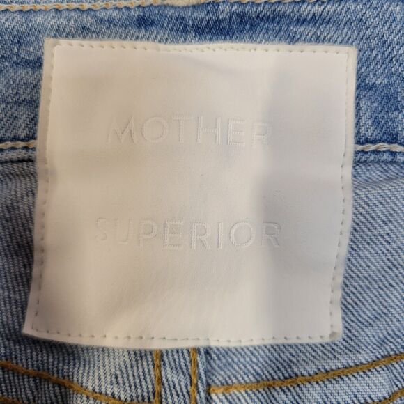 Mother Superior Jeans Womens 26 The Tomcat Confession Distressed Cropped USA - Picture 8 of 16